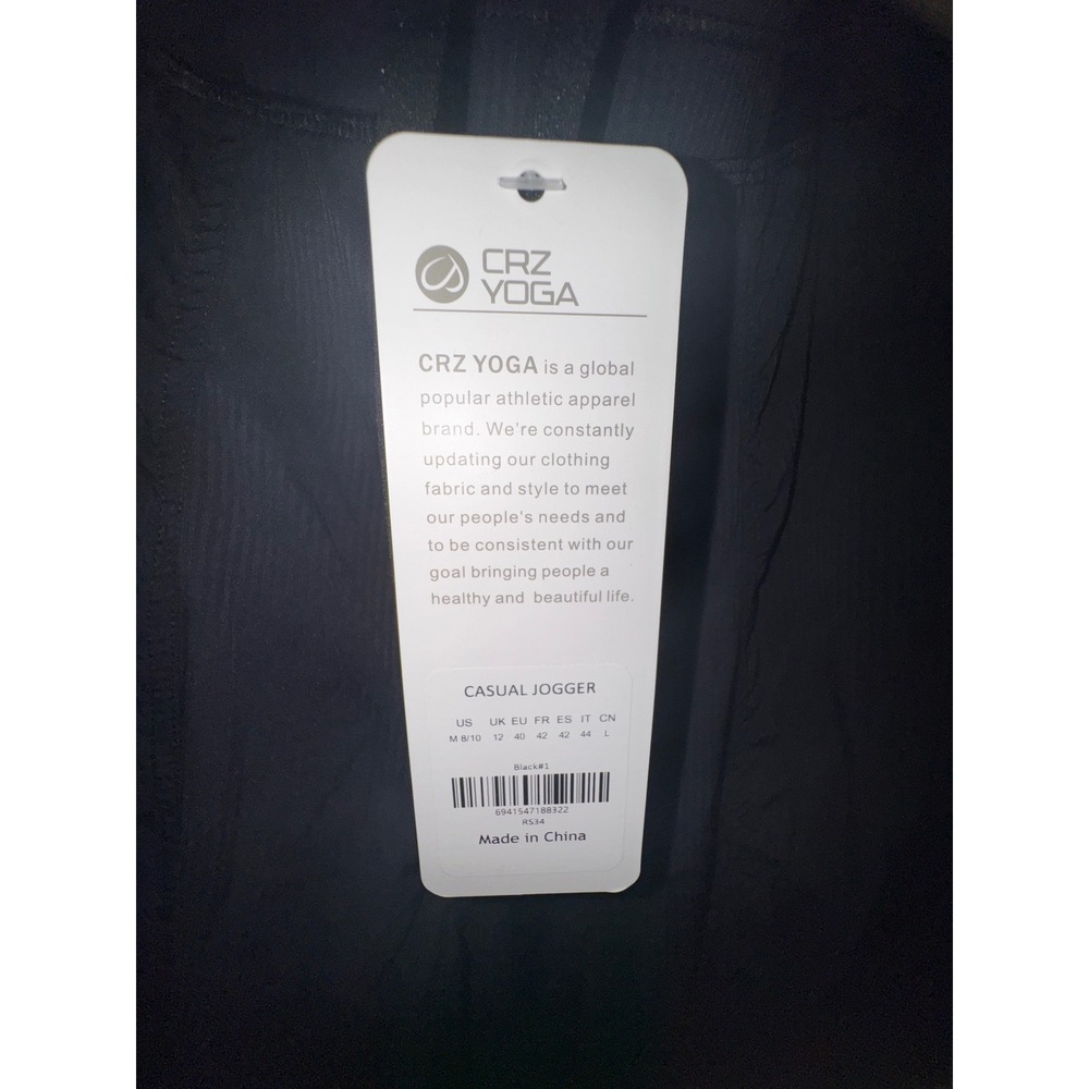 CRZ yoga pants size 8/10 medium Black - Picture 5 of 5